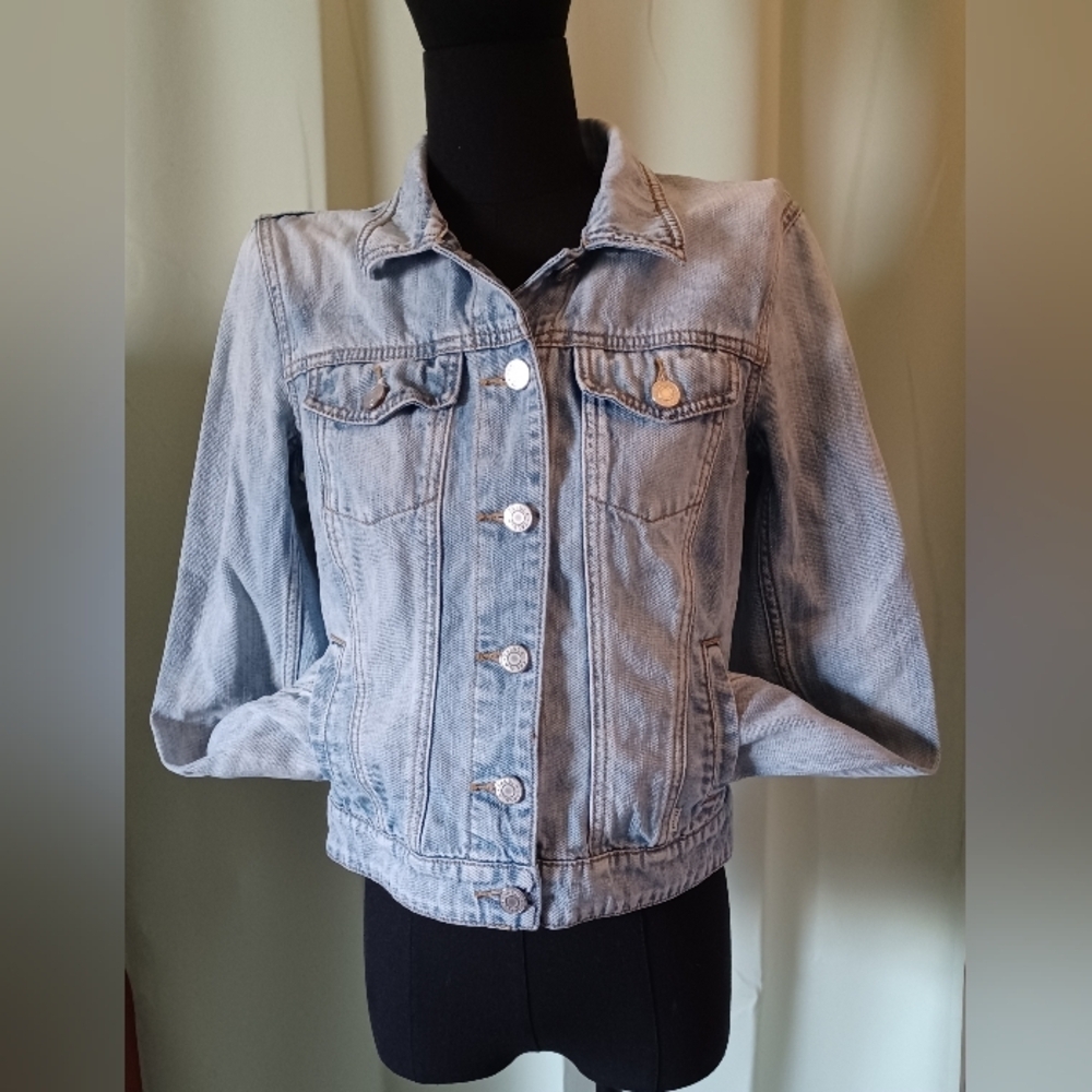 Talula Vintage Light Blue Denim Jacket - Picture 12 of 16